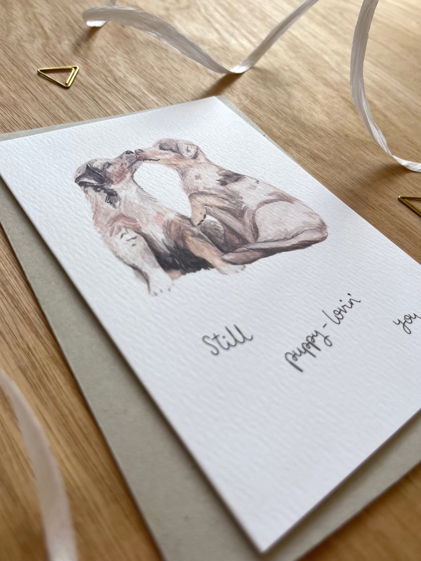 Still Puppy Lovin' You Card