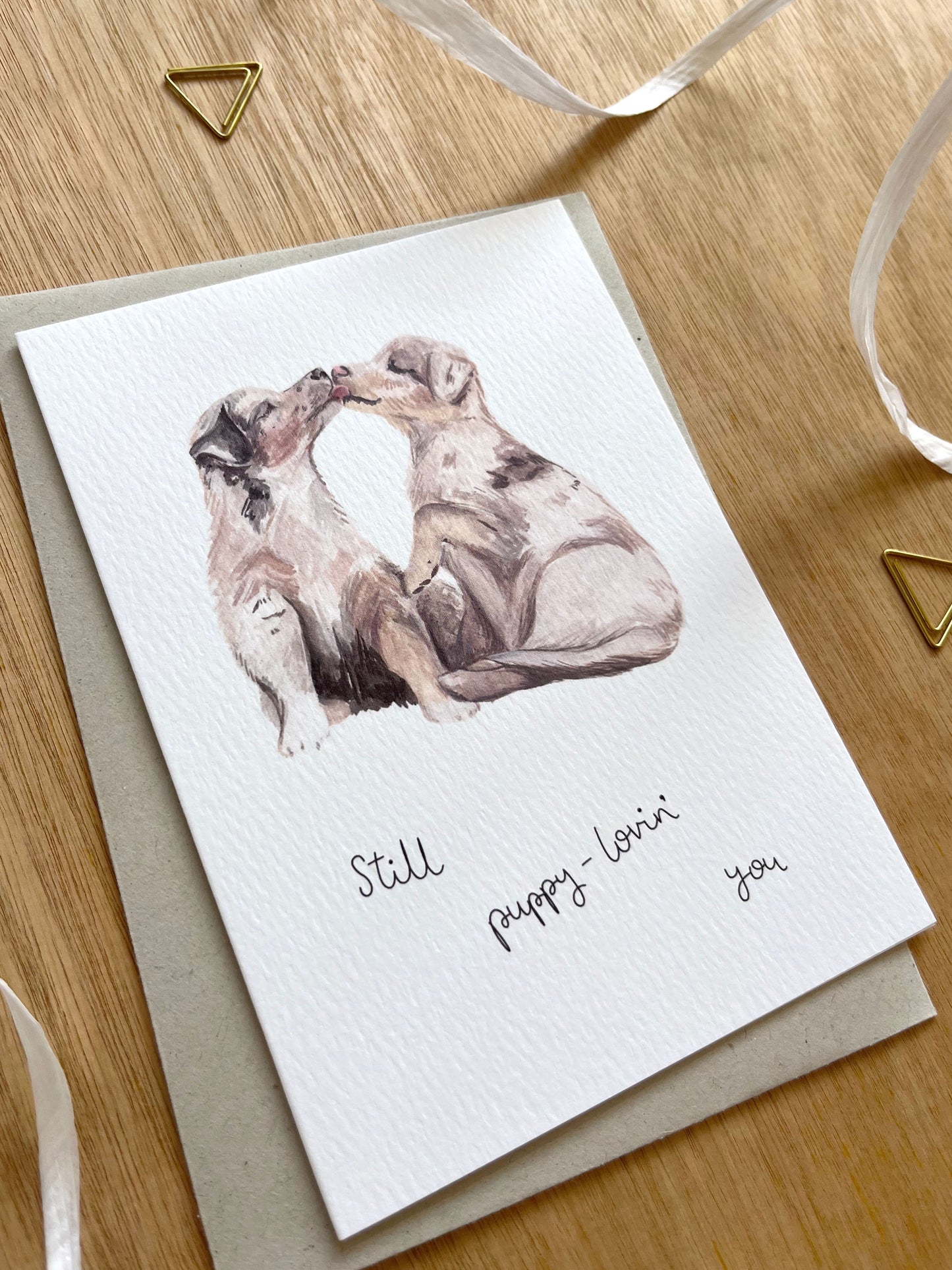 Still Puppy Lovin' You Card