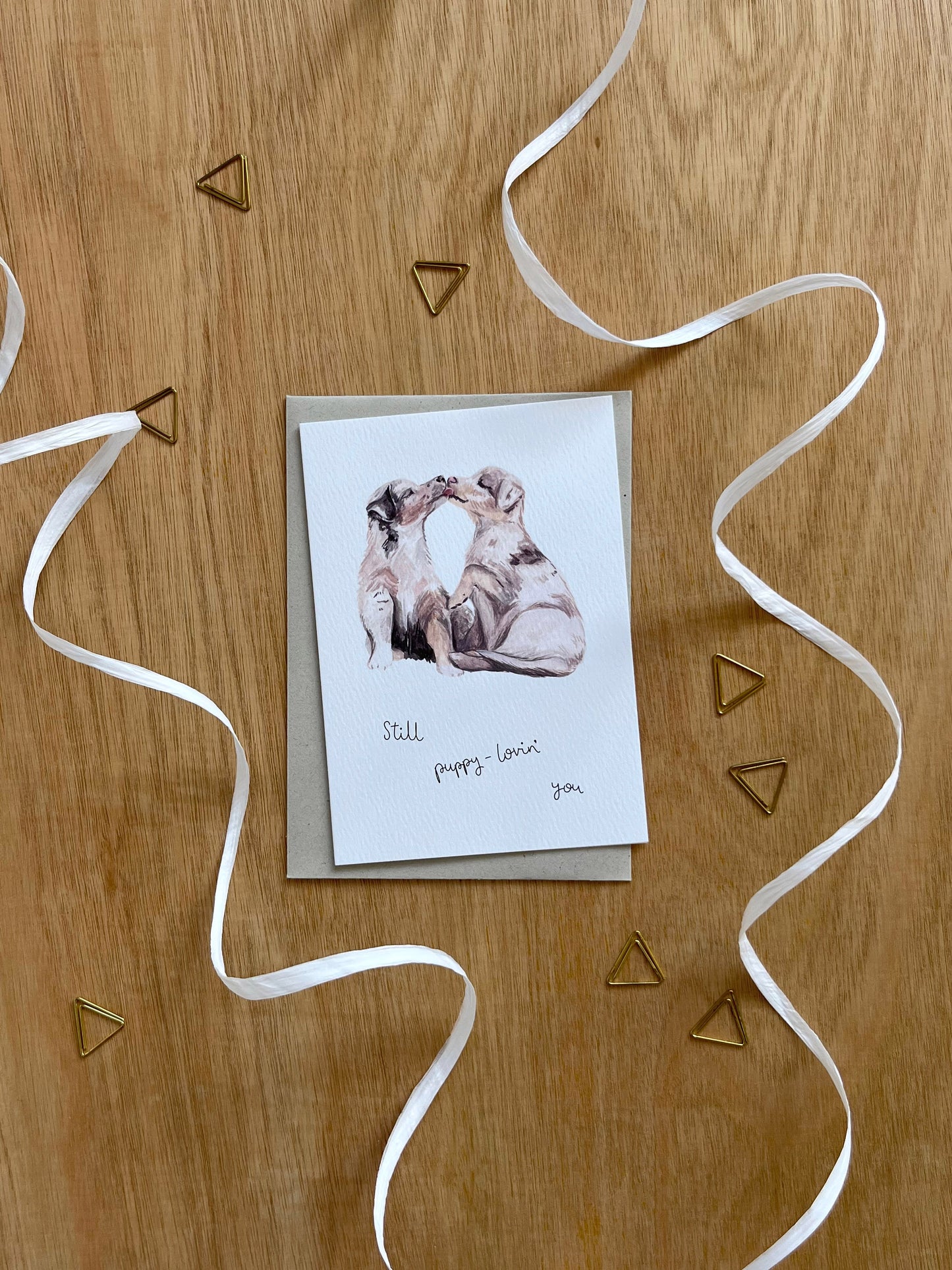 Still Puppy Lovin' You Card