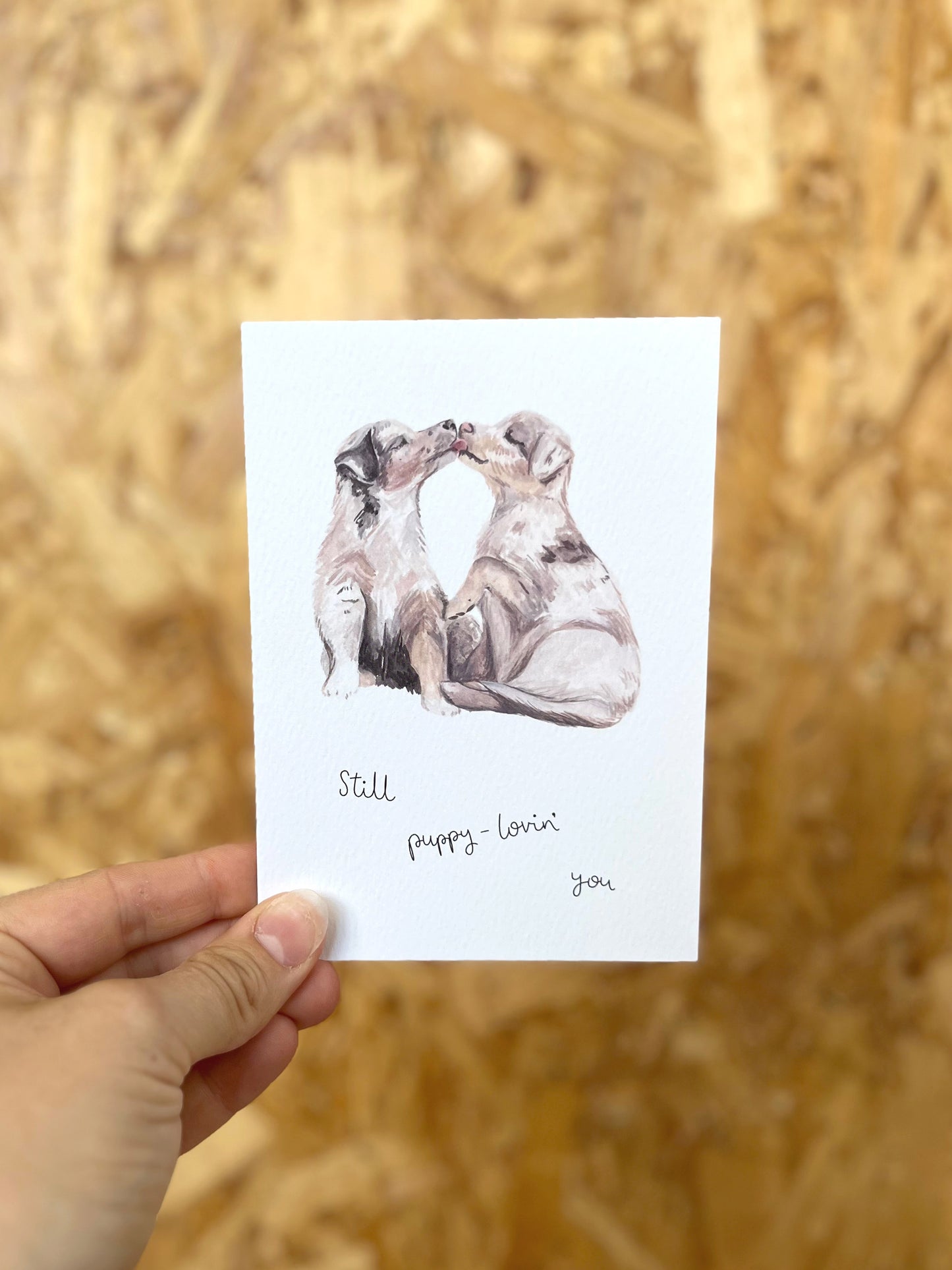 Still Puppy Lovin' You Card