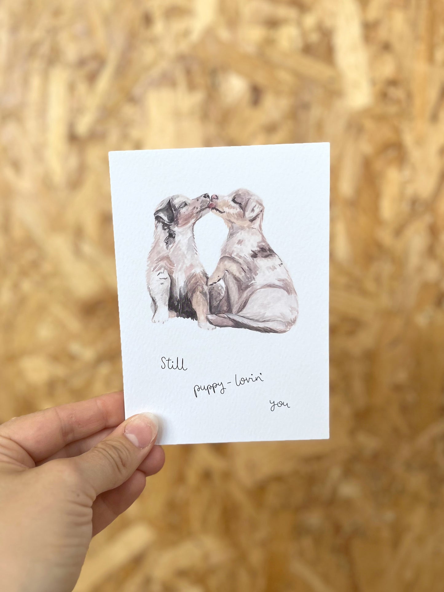 Still Puppy Lovin' You Card