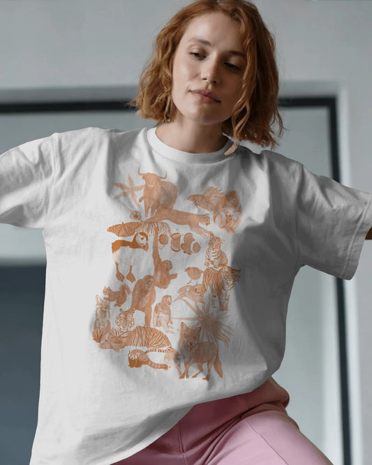 The Orange Animal Tee