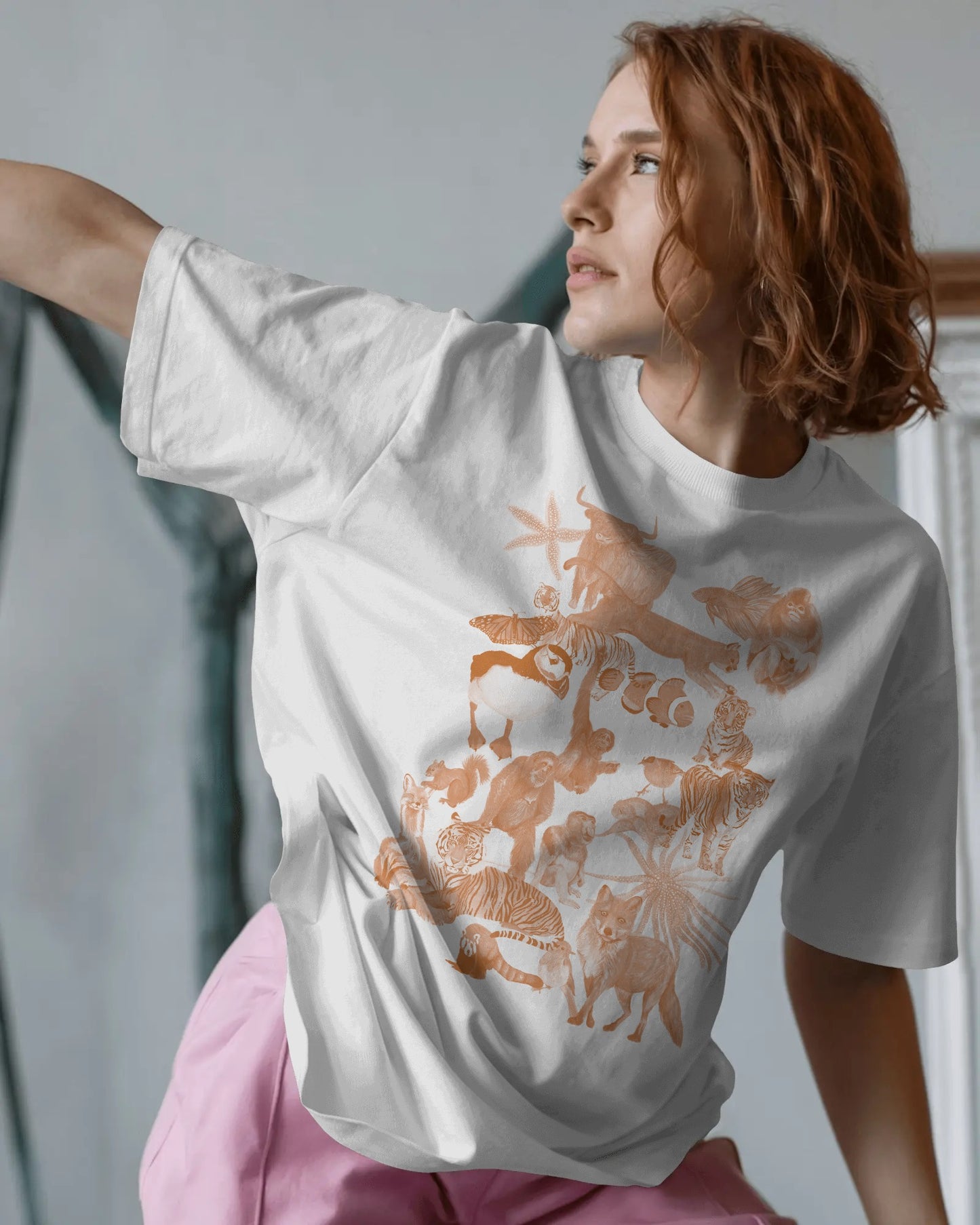 The Orange Animal Tee