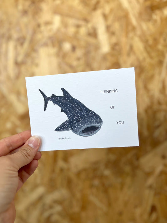 Thinking of You Whale Shark Card