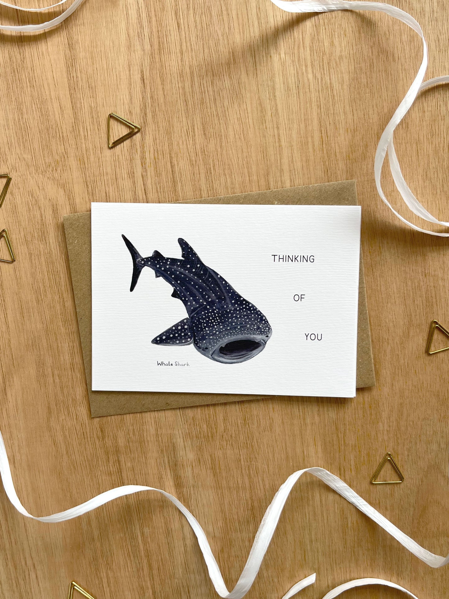 Thinking of You Whale Shark Card