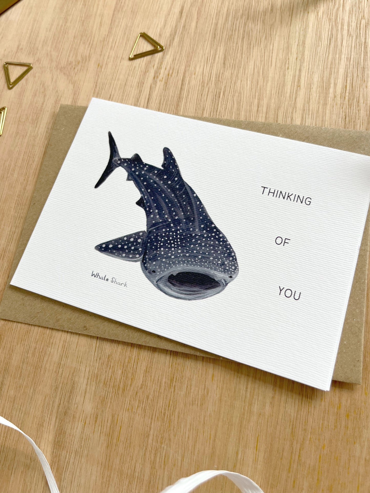 Thinking of You Whale Shark Card