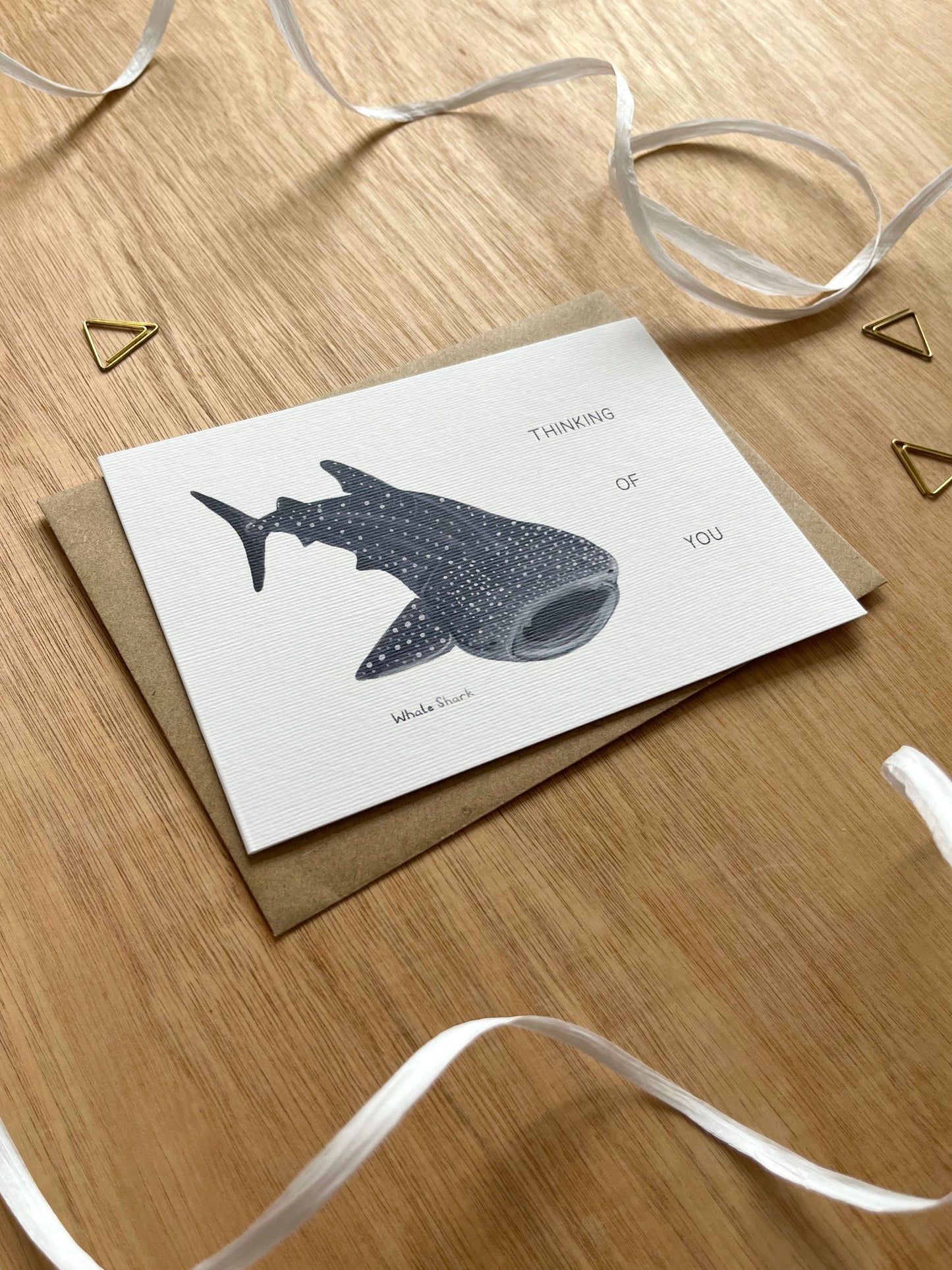 Thinking of You Whale Shark Card