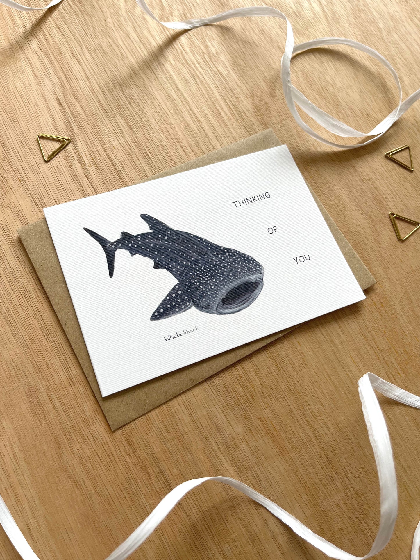 Thinking of You Whale Shark Card