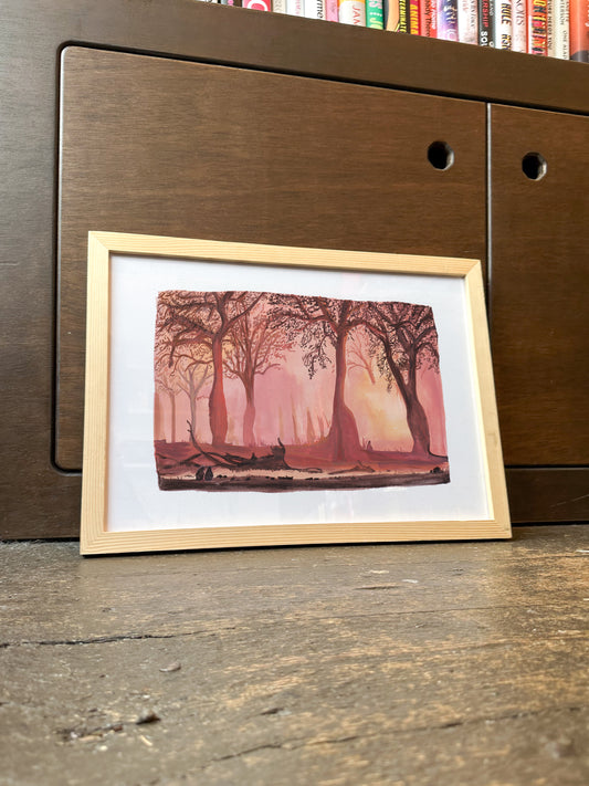 Mana Pools at Dusk Print