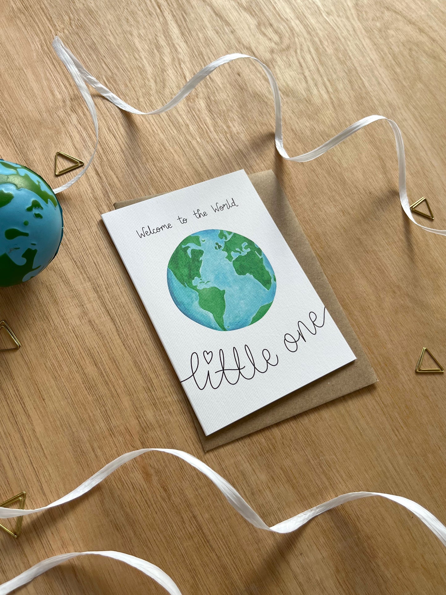 Welcome to the World Little One Card