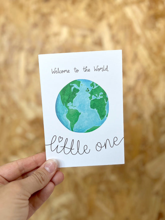 Welcome to the World Little One Card