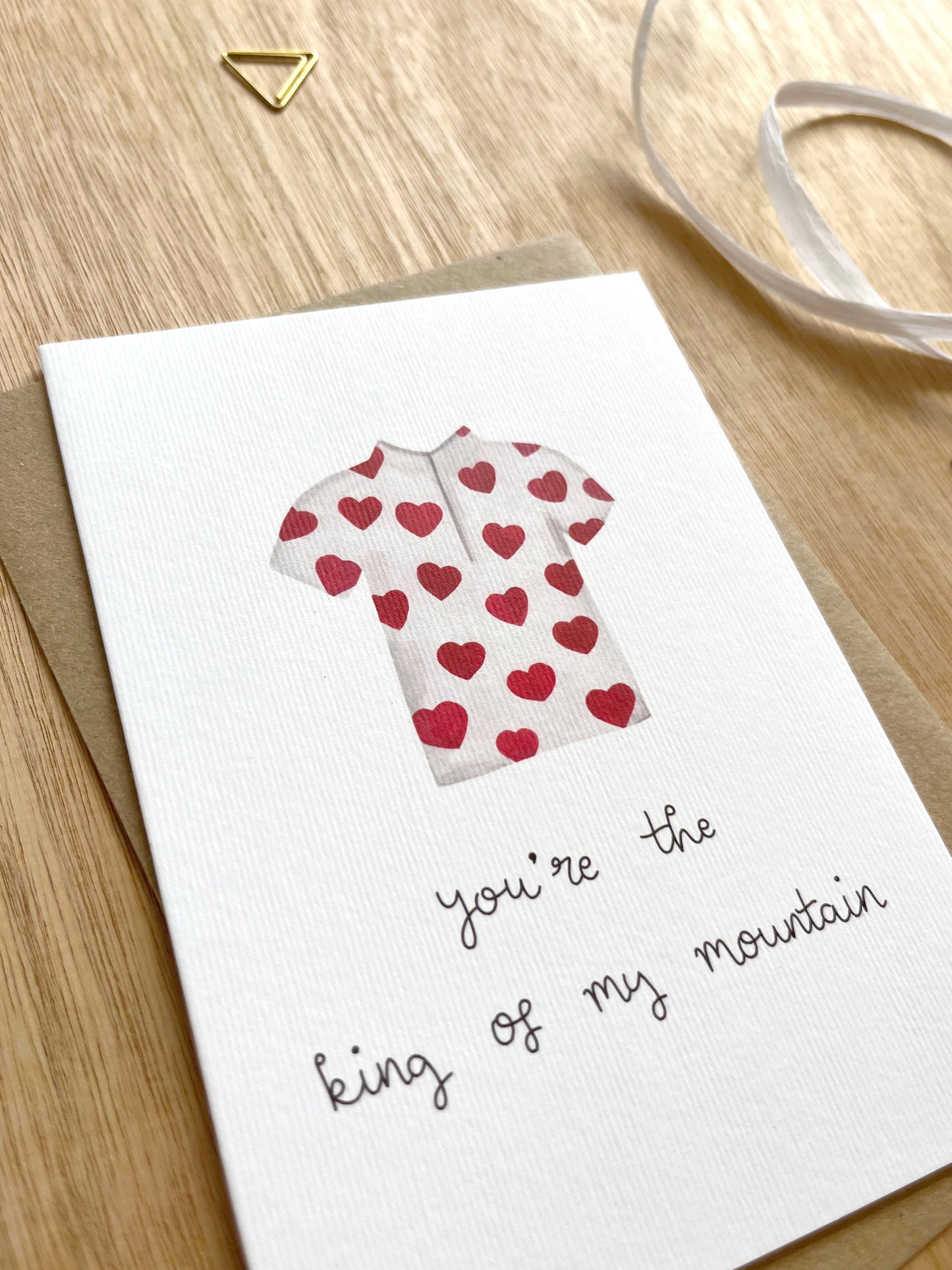 You're the King of my Mountain Card