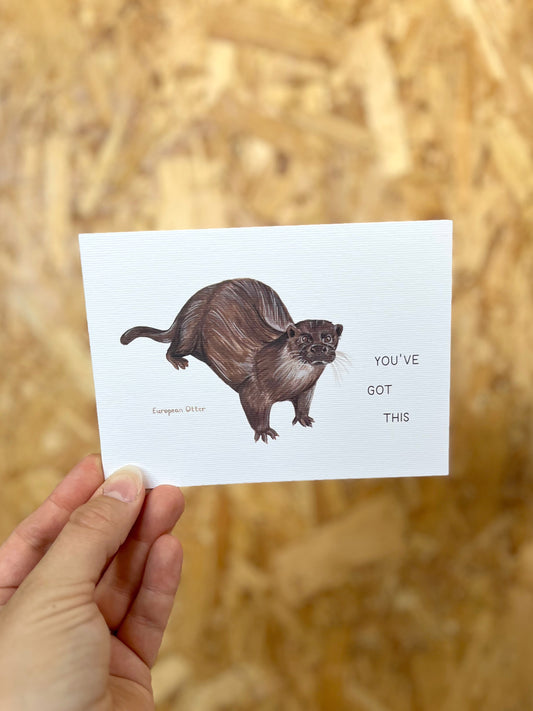 You've Got This Otter Card