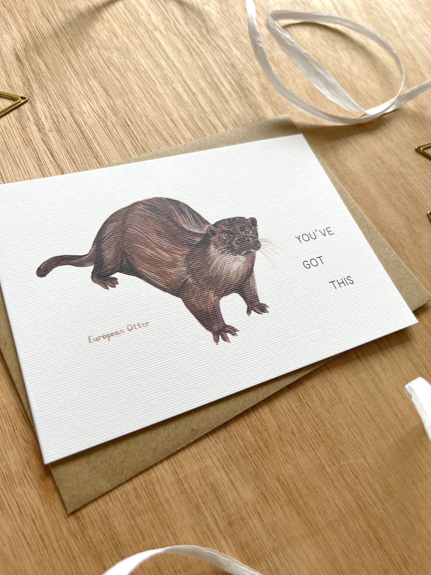 You've Got This Otter Card