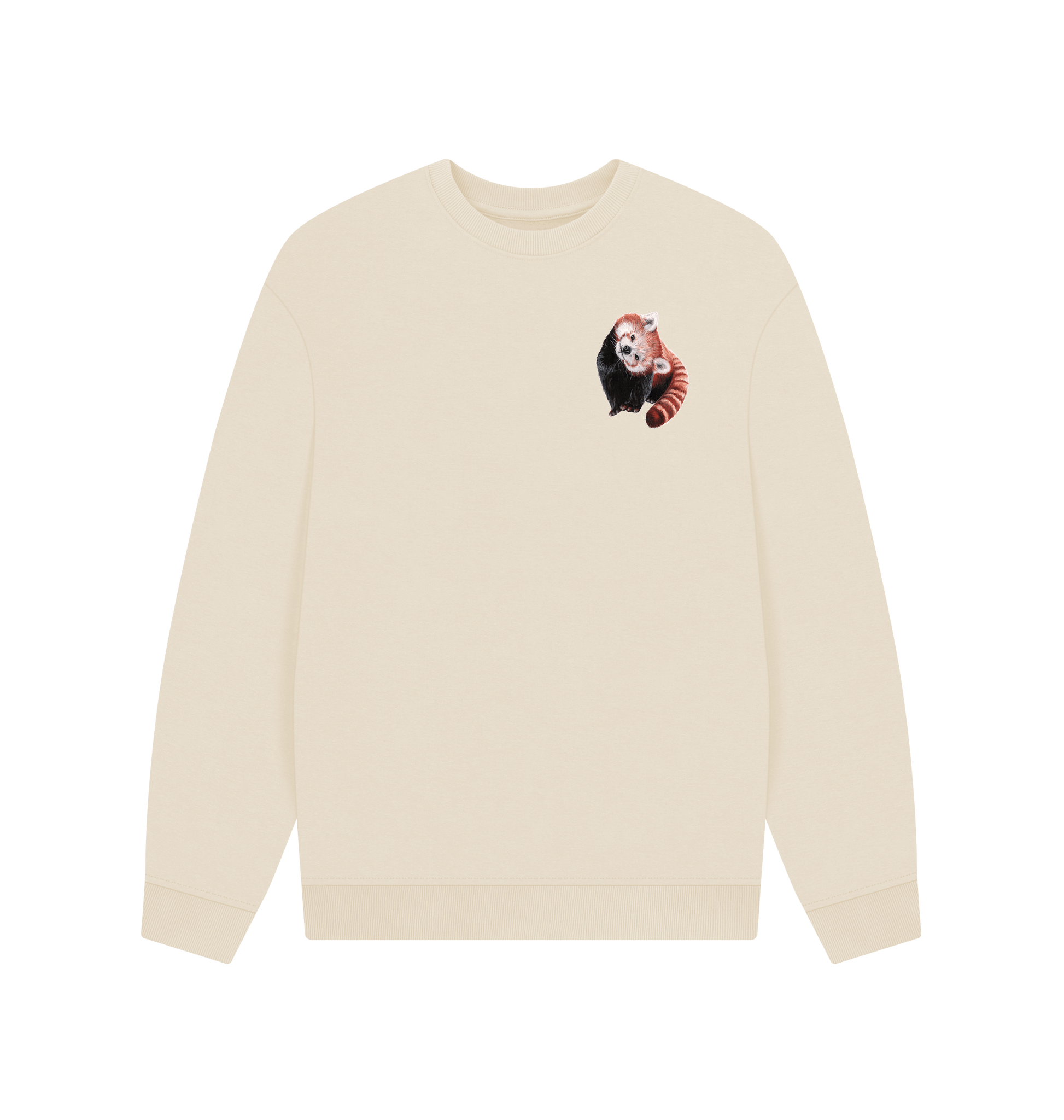 Oat Printed Sweater Front