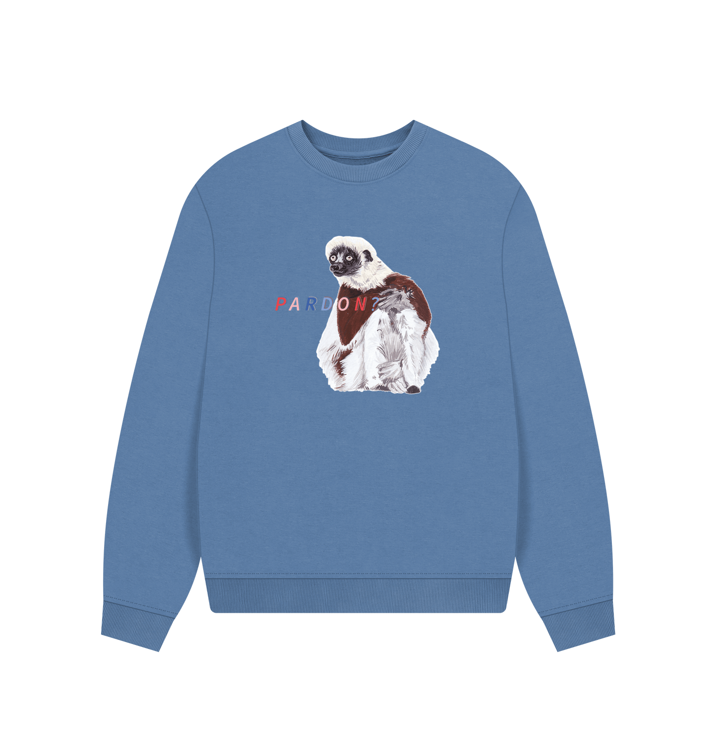 Solent Printed Sweater Front