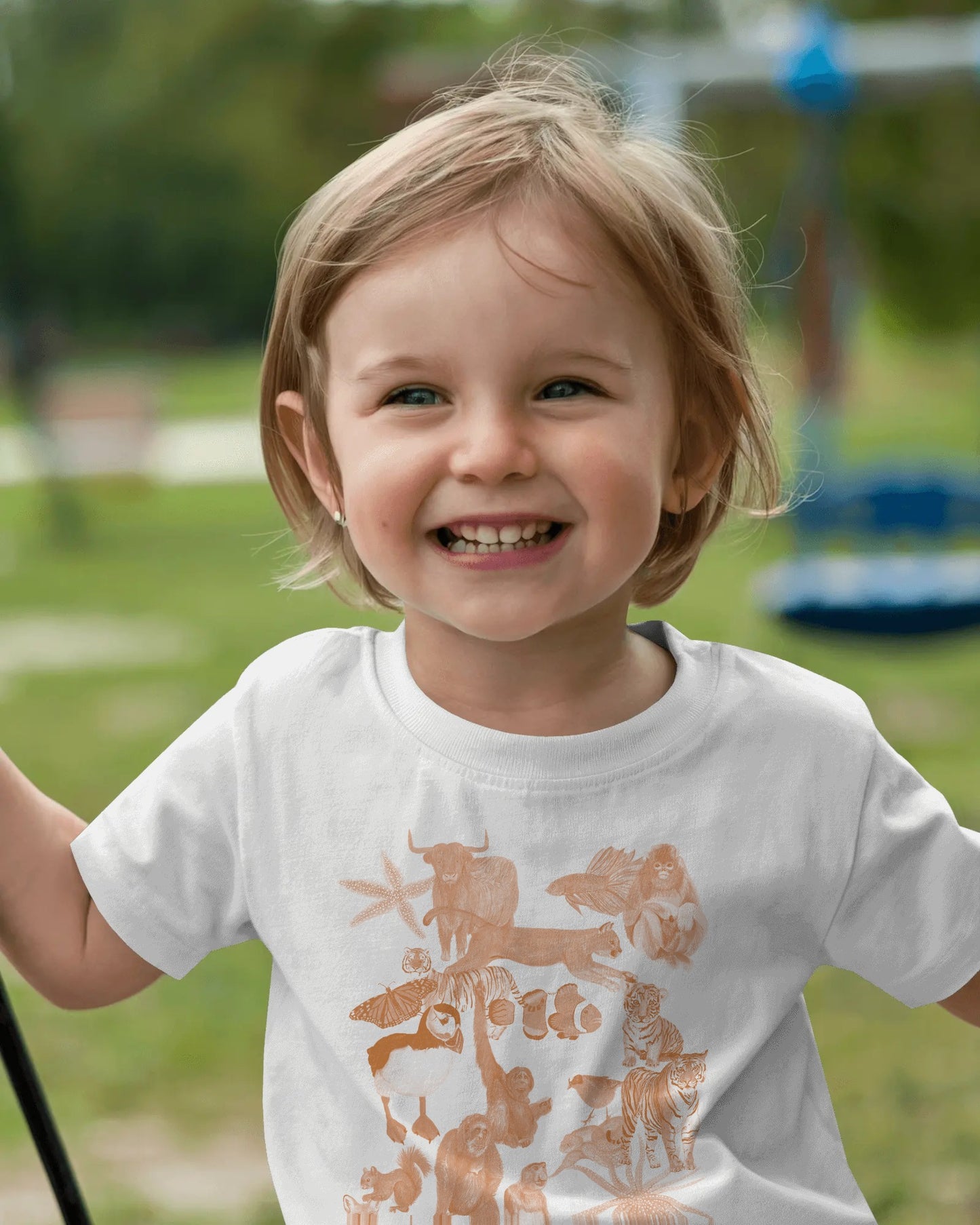 The Orange Animal Kids Tee